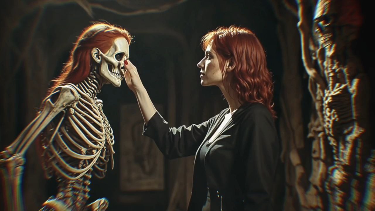 Scene from Wayloun’s AI-generated horror music video nominated for Eleven Awards