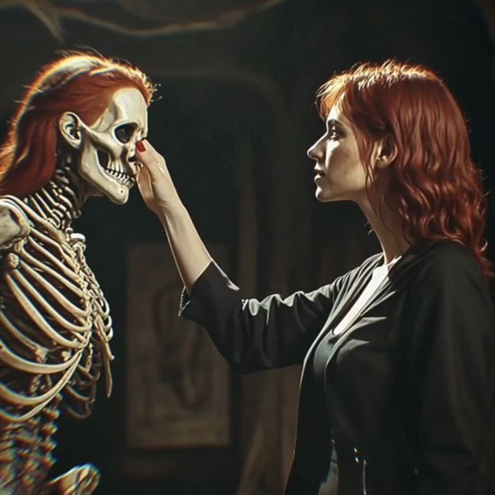 Scene from Wayloun’s AI-generated horror music video nominated for Eleven Awards