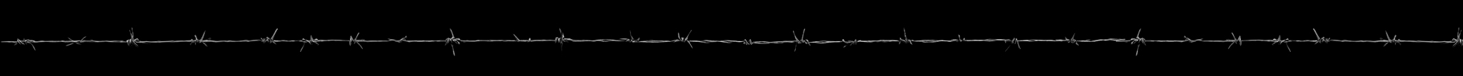 single barbed wire long